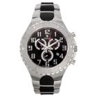 Men's Croton Analog Watch - Two Tone Black Dial, Black
