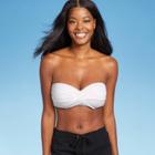 Women's Molded Bandeau Bikini Top - Kona Sol White D/dd Cup