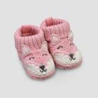 Baby Girls' Knit Fox Slippers - Just One You Made By Carter's Pink