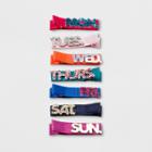 Toddler Girls' 7pk Days Of The Week Salon Hair Clips - Cat & Jack Pink/blue