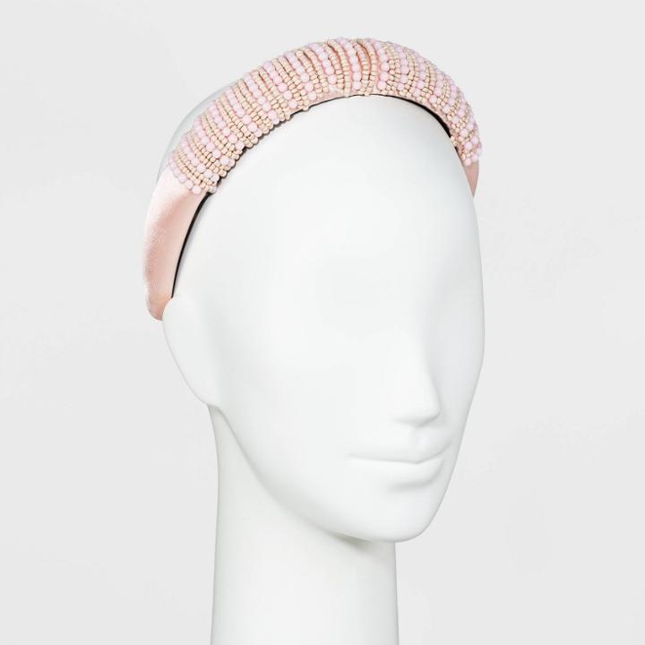 Sugarfix By Baublebar Beaded Headband - Blush