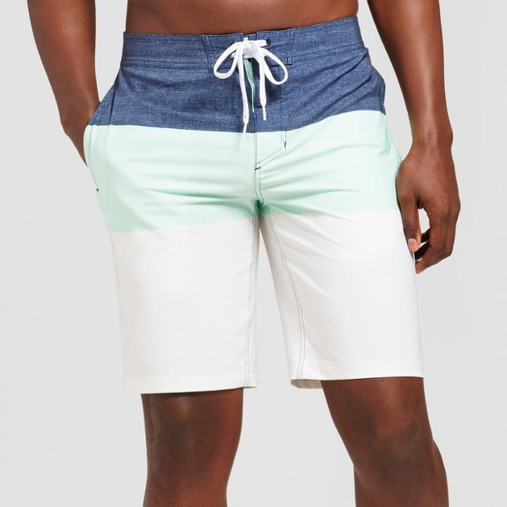 Men's Trooper Board Shorts 10 - Goodfellow & Co