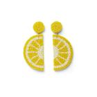 Lemon Bead Drop Earrings - Tabitha Brown For Target Yellow