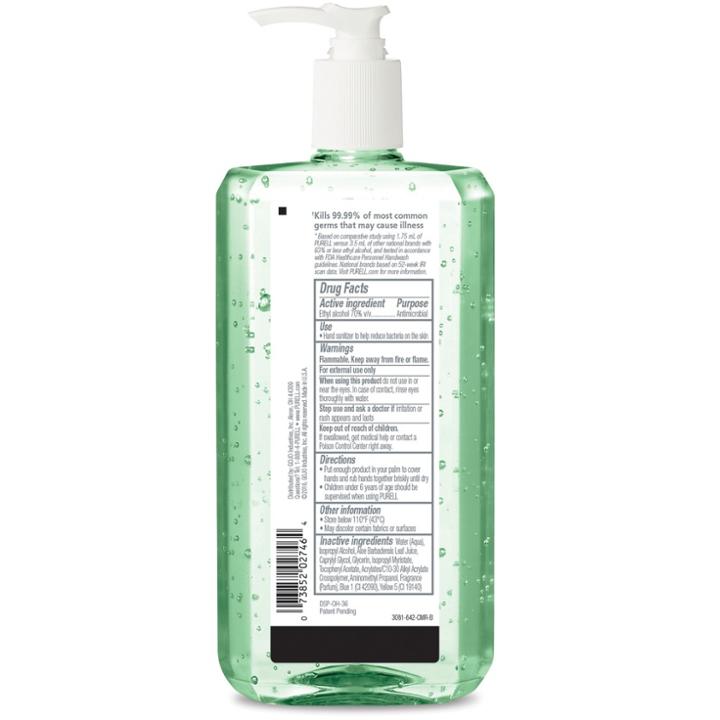 Purell Advanced Hand Sanitizer Refreshing Gel Pump Bottle