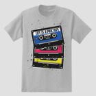 Men's Maxell Mix Tape Short Sleeve T-shirt - Gray