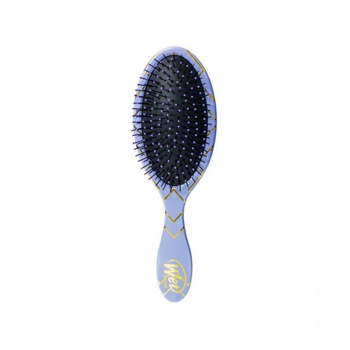 Wet Brush Detangler Geometric Hair Brush - Purple, Adult Unisex