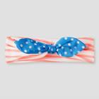 Girls' Printed Wired Bow Headwrap - Cat & Jack , Girl's,