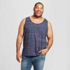 Men's Tall Novelty Tank Top - Goodfellow & Co Xavier Navy