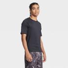 Men's Short Sleeve Fitted T-shirt - All In Motion Black S, Men's,