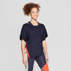 Women's Asymmetrical Short Sleeve Top - C9 Champion Xavier Navy