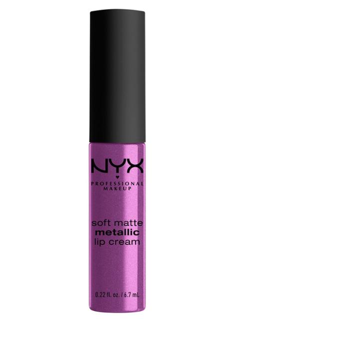 Nyx Professional Makeup Soft Matte Metallic Lip Cream Havana