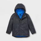 Boys' 3-in-1 Jacket - All In Motion Black/gray Camo