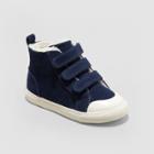 Toddler Boys' Roman Slip-on Booties - Cat & Jack Navy