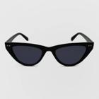 Women's Plastic Cateye Sunglasses - Wild Fable Black
