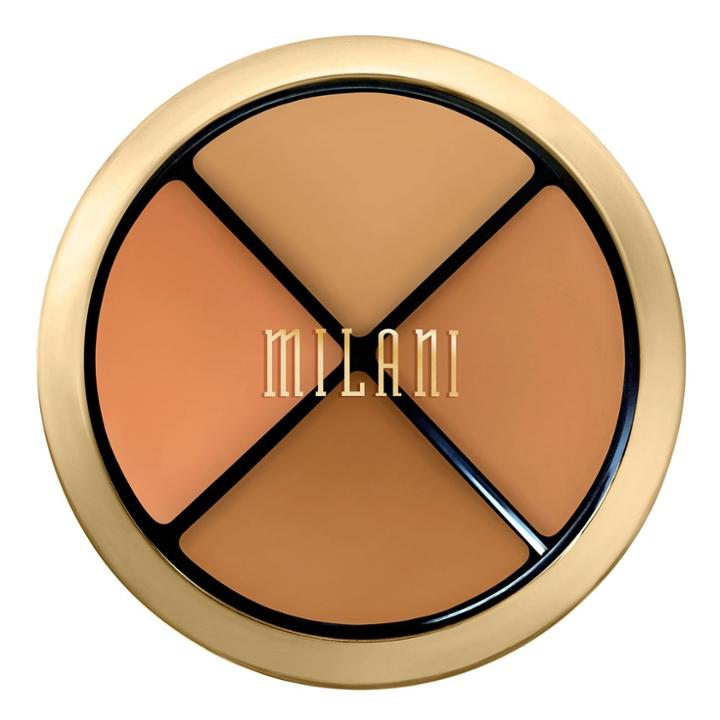 Milani Conceal + Perfect All-in-one Palette 03 Medium To Dark - .25oz, Tan