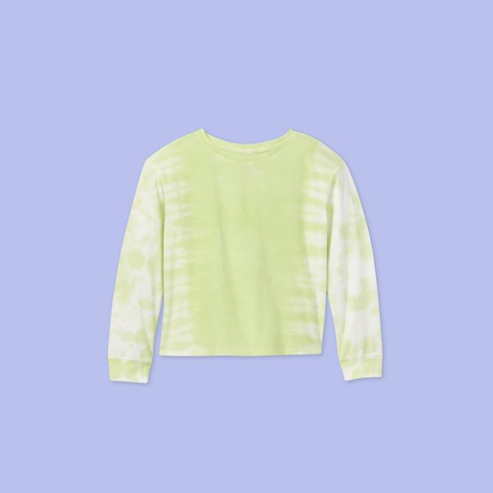 Girls' Long Sleeve Tie-dye T-shirt - More Than Magic