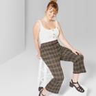 Women's Plus Size Button Front Sweater Tank - Wild Fable Ivory