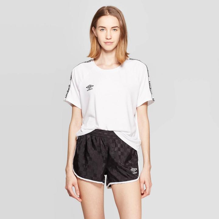 Umbro Women's Short Sleeve Crew T-shirt - White