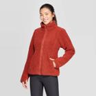 Women's Sherpa Fleece Jacket - C9 Champion Brown