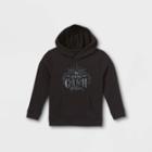 Toddler Boys' Johnny Cash Fleece Hoodie - Black