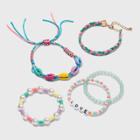 Girls' 5pk Pastel Beaded Bracelet Set - Cat & Jack