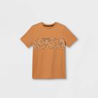 Boys' Bandana Print Short Sleeve T-shirt - Art Class Khaki