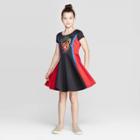 Girls' Descendants 3 Evie Cosplay Dress - Black/red