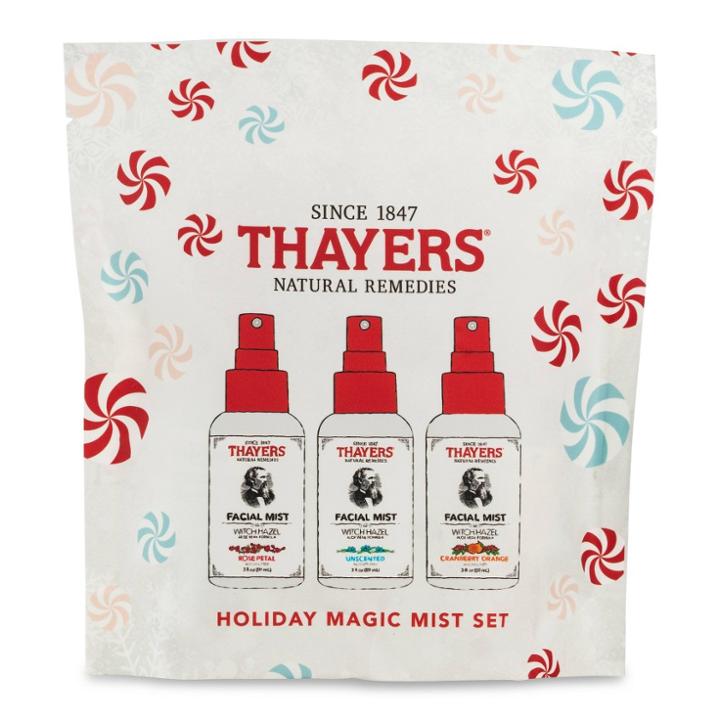Thayers Natural Remedies Thayer's Holiday Magic Mist Facial Treatment Set - 3ct/3 Fl Oz Each