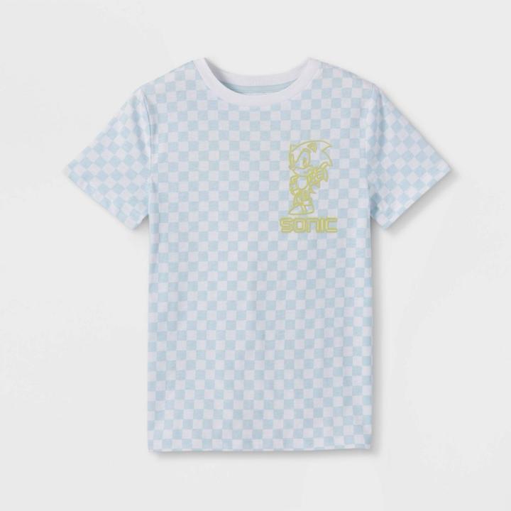 Boys' Sonic Short Sleeve Graphic T-shirt - Blue