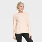Women's French Terry Modern Crewneck Sweatshirt - All In Motion Ivory