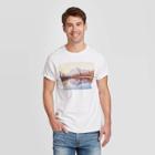 Men's Short Sleeve Paradise Photo Graphic T-shirt - Modern Lux White S, Men's,