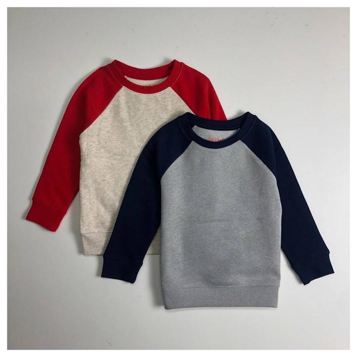 Toddler Boys' 2pk Fleece Crew Neck Sweatshirt - Cat & Jack Navy