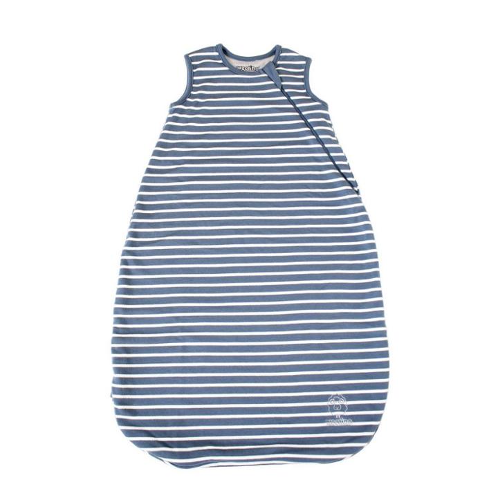 Woolino 4 Season Swaddle Wrap Basic - Blue
