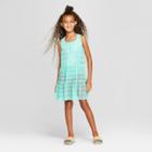 Girls' Crochet Cover Up - Cat & Jack Turquoise