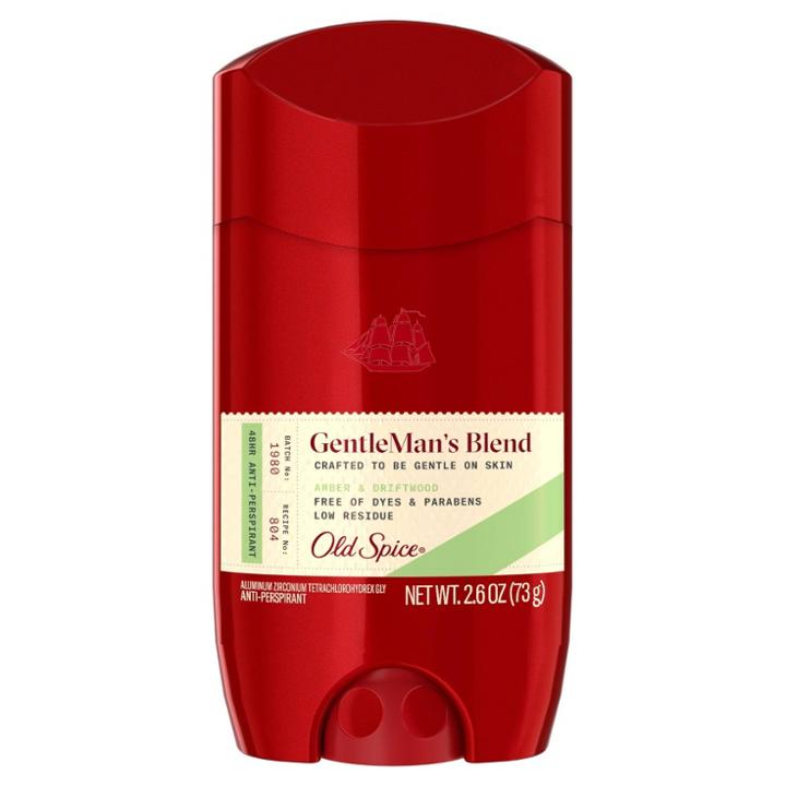 Old Spice Gentleman's Blend Amber & Driftwood Antiperspirant And Deodorant