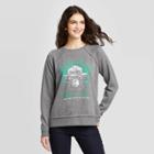 Women's Smokey Bear Sweatshirt (juniors') - Gray