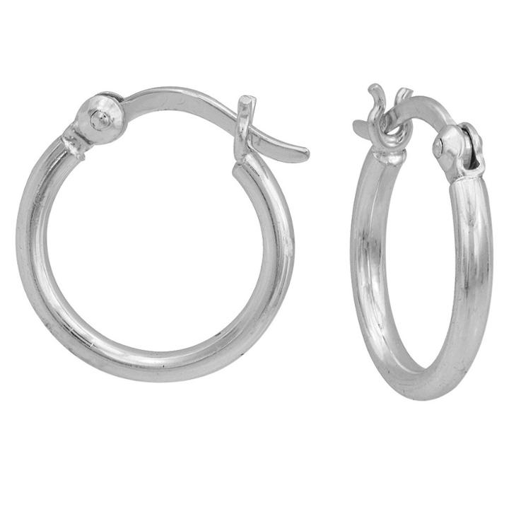 Target Girls' Sterling Silver Snap Hoop Earring-15mm