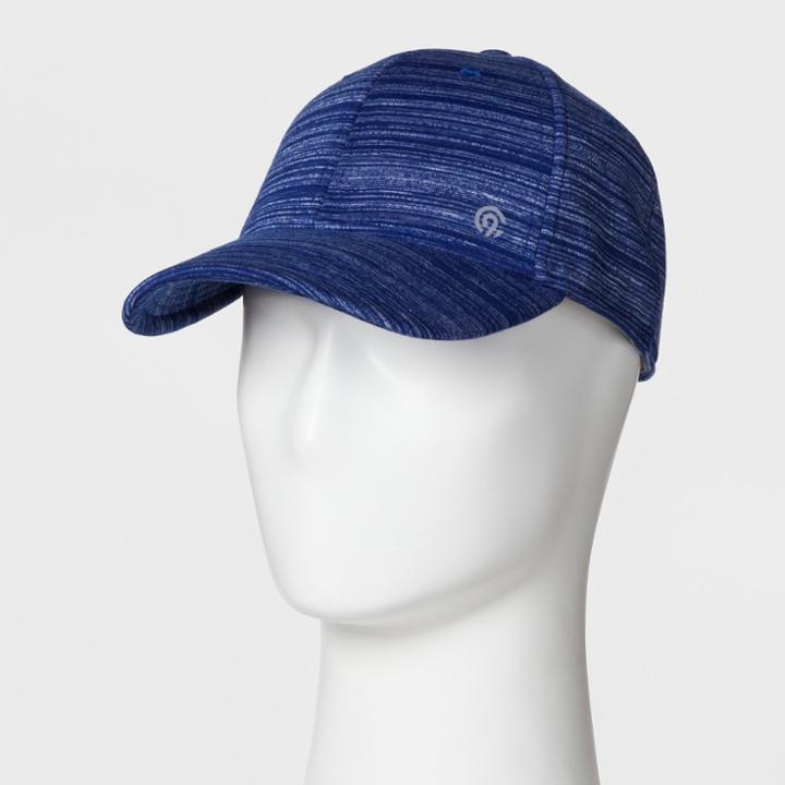 Men's Striped Logo Baseball Hat - C9 Champion Blue One Size, Royal Blue