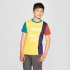 Boys' Glitch Graphic Short Sleeve T - Shirt - Art Class Yellow