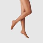 Women's 20d Nudes - A New Day Pecan Sheer S/m, Size: Small/medium, Brown