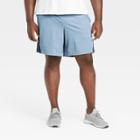 Men's Mesh Shorts - All In Motion Blue Gray S, Men's,