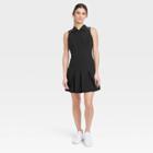 Women's Polo Tank Dress - All In Motion Black