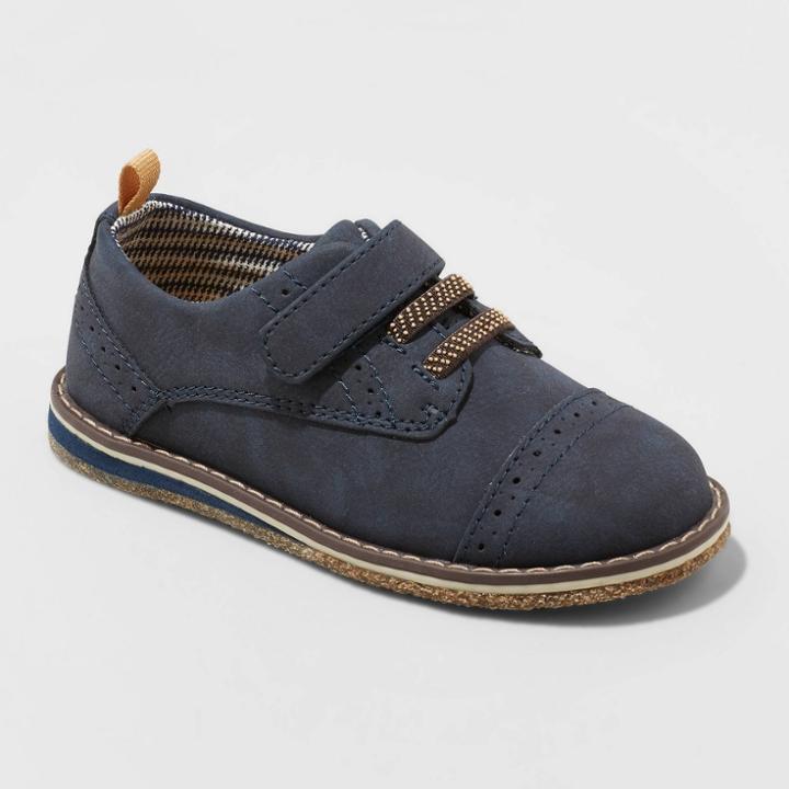 Toddler Boys' Winthrop Loafers - Cat & Jack Navy