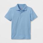 Boys' Short Sleeve Jersey Uniform Polo Shirt - Cat & Jack