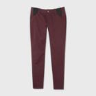 Maternity Side Panel Skinny Jeans - Isabel Maternity By Ingrid & Isabel Burgundy