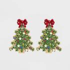 Sugarfix By Baublebar 'tree Spirit' Statement Earrings - Green