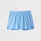 Women's High-rise Knit Cheer Shorts - Wild Fable Blue