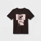 Boys' Dino Gamer Graphic Short Sleeve T-shirt - Art Class Black