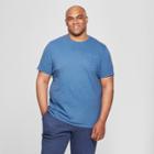 Men's Big & Tall Short Sleeve Pocket Crew Neck T-shirt - Goodfellow & Co Waterloo Blue