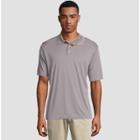 Hanes Men's Short Sleeve Cooldri Pique Polo Shirt - Graphite (grey)